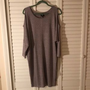 Cold shoulder dress